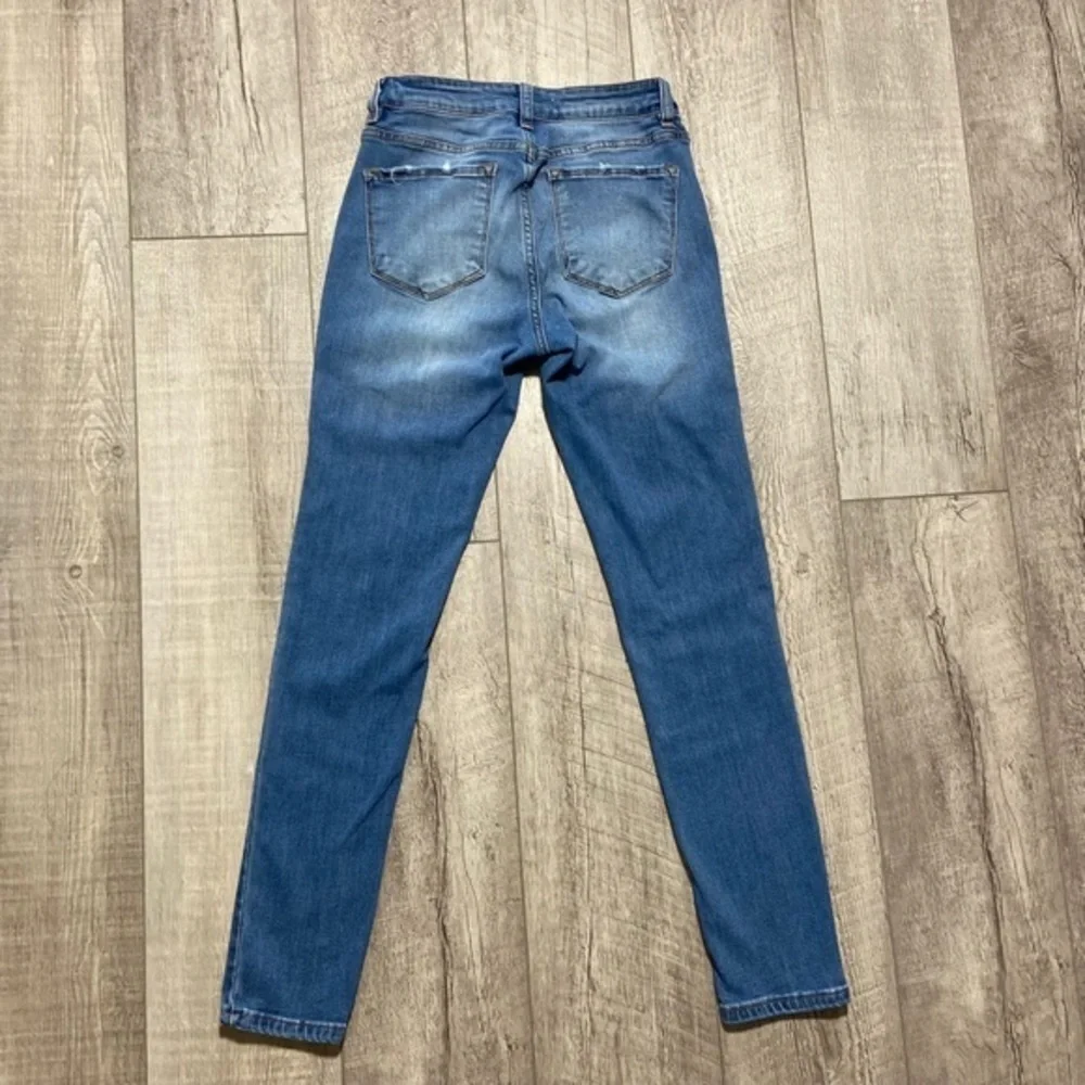 KanCan 5/26 Women’s Mid Rise Skinny‎ Jeans KC11214LGH Light Wash Stretchy